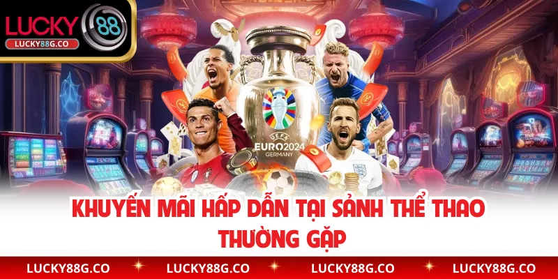Khuyến mãi hấp dẫn tại sảnh thể thao thường gặp